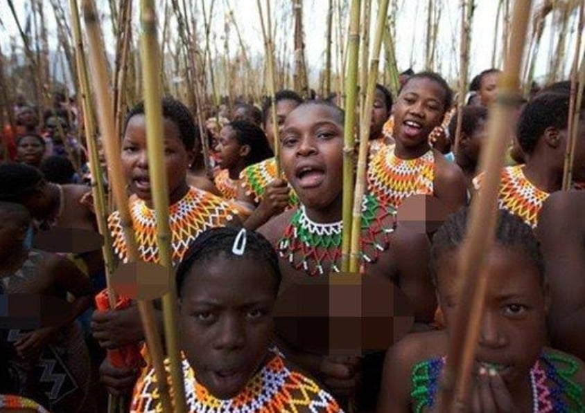 Suku Zulu, Wajib Tes Keperawanan Gunakan Buluh, Jika Gagal akan Terancam