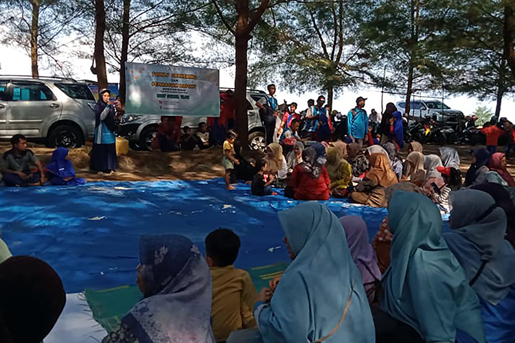 Bukan Wisuda, Wali Murid dan Siswa SD Ini Padati Objek Wisata di Mukomuko, Simak Kegiatannya  