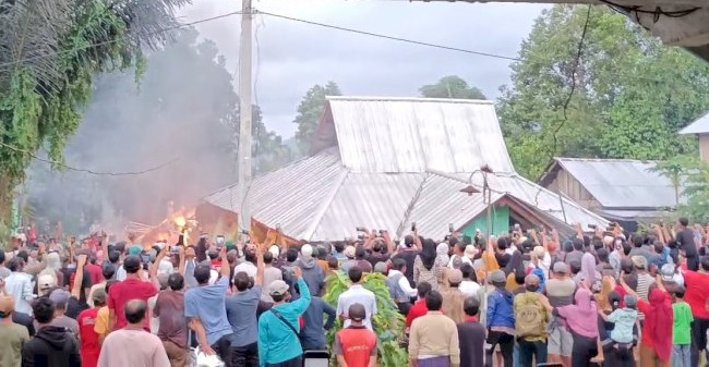 Harimau Sumatera Serang Warga Saat di Kebun, Kantor TNBBS Diamuk Massa