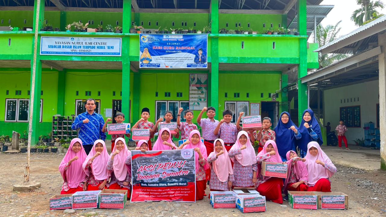 SDIT Nurul Ilmi Galang Donasi dan Sholat Ghoib untuk Korban Bencana