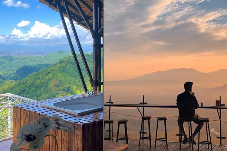 Cocuk Banget Buat Anak Muda dan Pengantin Baru, Warganet Sebut Langit Gantole Cocok Berbulan Madu di Atas Awan