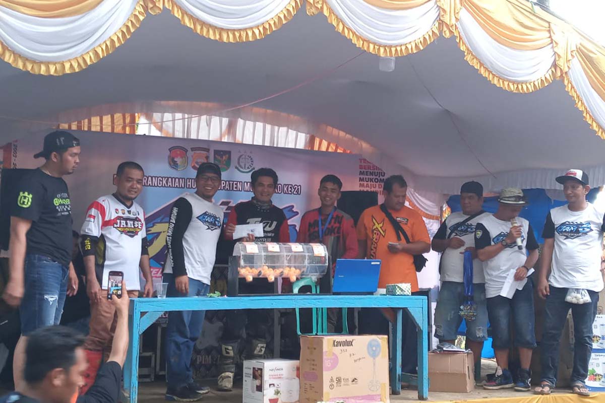 Rider Trail Asal Kerinci Jambi Sang Penakluk JAM#6 Mukomuko 2024, Berhadiah Mobil  