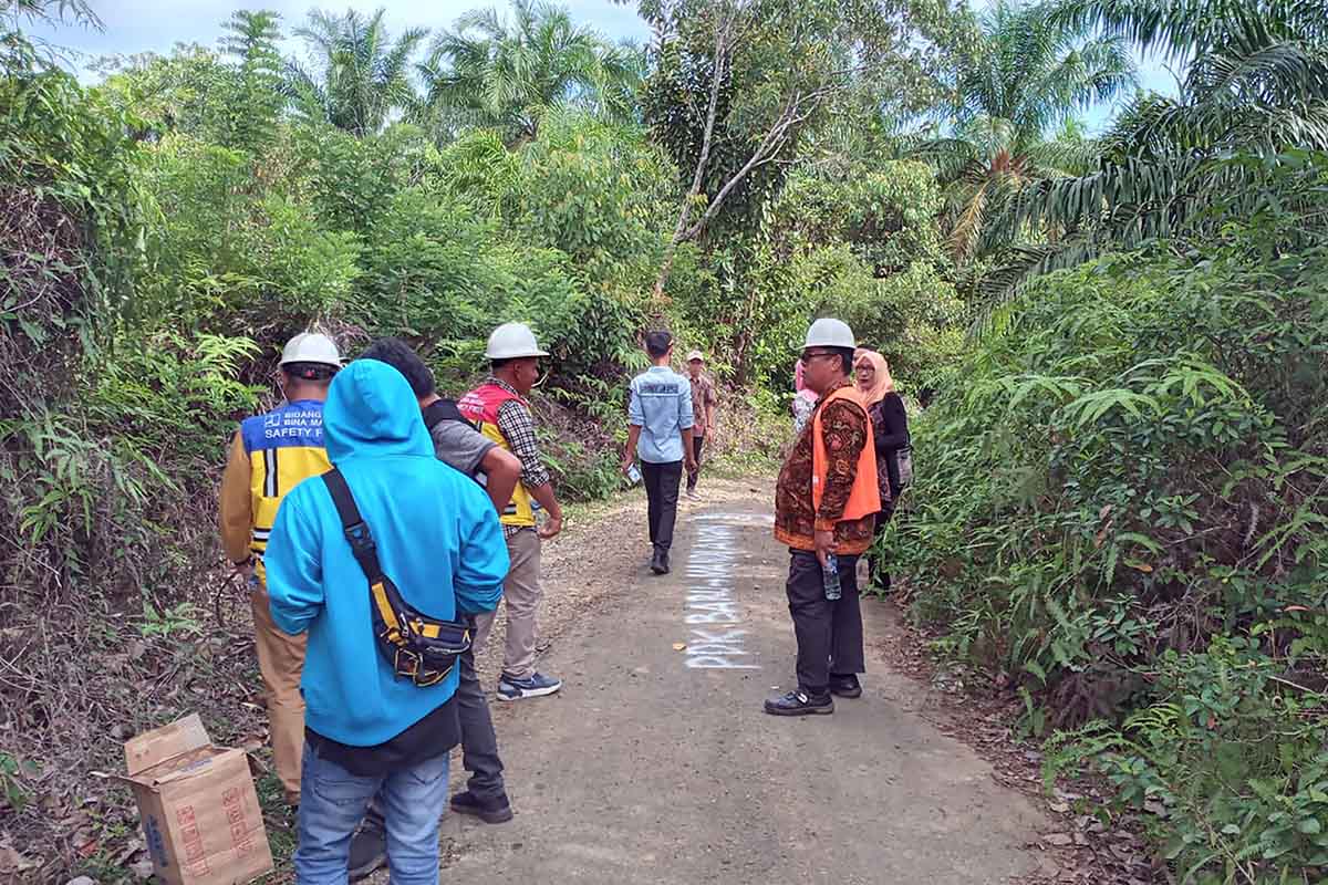 Ucapan Syukur Warnai Rekonstruksi Jalan di Wilayah Teramang Jaya, Kades: Sudah Belasan Tahun Menunggu