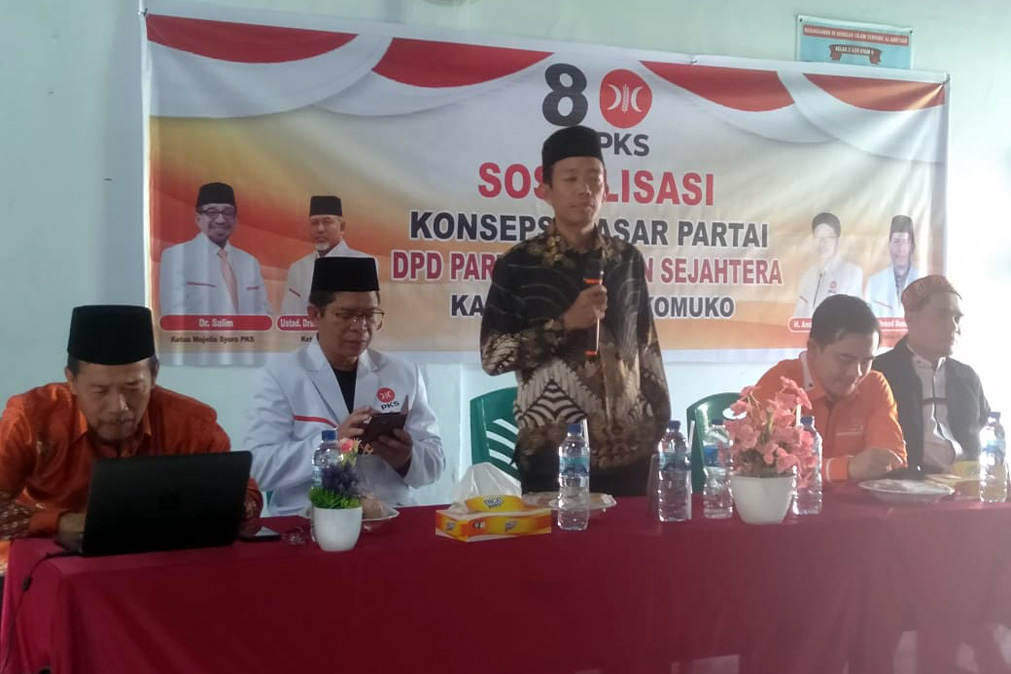 Mantapkan Kemenangan 2024 DPD PKS Adakan Sosialisasi Konsepsi Dasar PKS