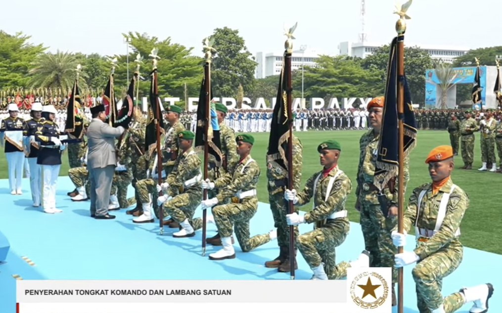 HUT ke-81 TNI, Prabowo Resmikan 204 Satuan Baru dan 6 Kodam