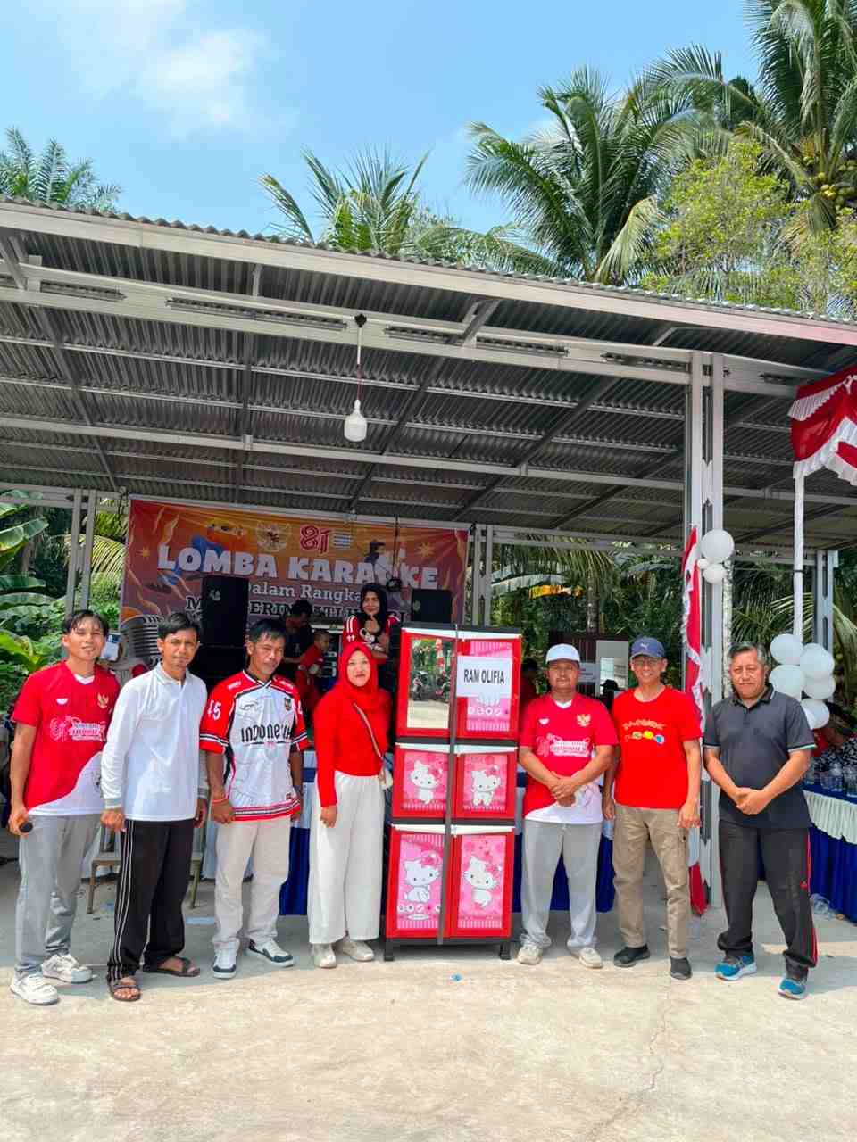Semarak Kegiatan Peringatan HUT RI di Desa Resno Meriah dan Bertabur Hadiah