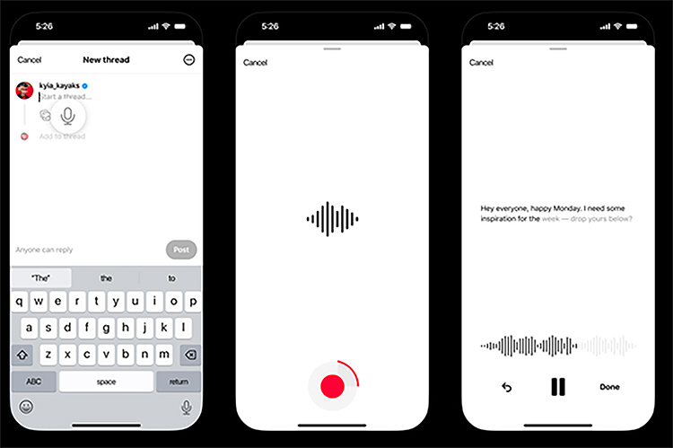 Makin Canggih, Threads Sekarang Bisa Edit Postingan Selama 5 Menit Hingga Rekam Suara
