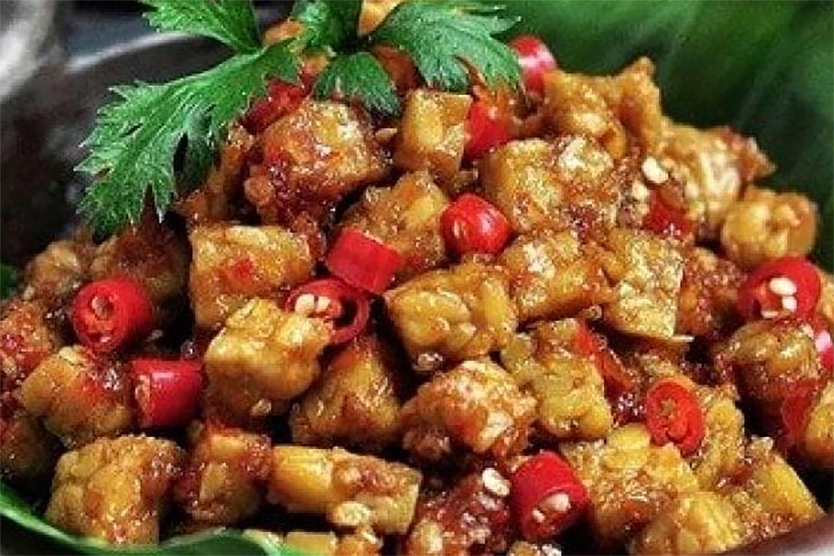 Ini Dia Resep Membuat Tempe Pedas Manis Kering dan Krispi, Dijamin Anti Meleot dan Tahan Lama