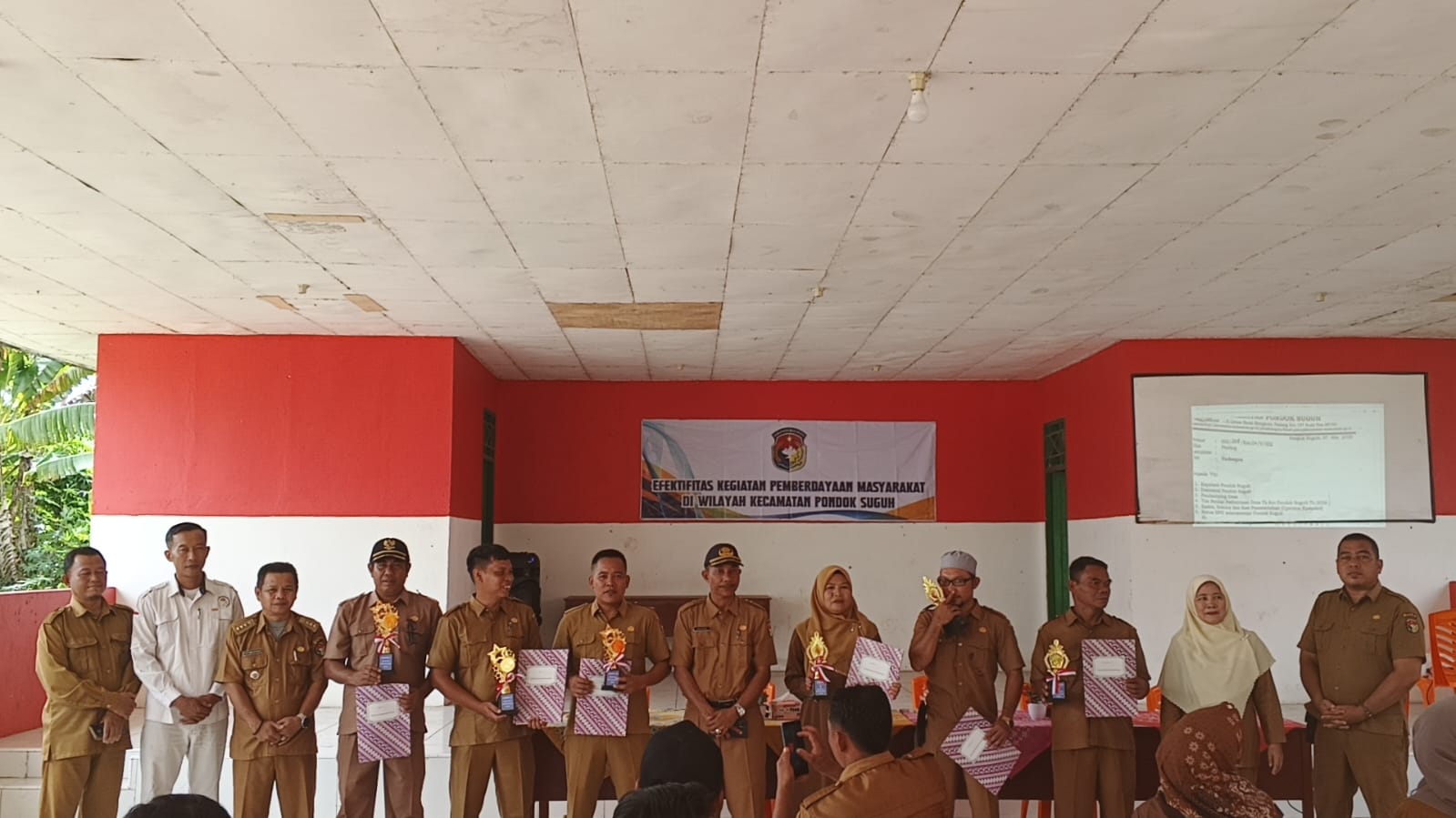 Air Bikuk Mewakili Kecamatan Ponsu kuti Lomba Desa Tingkat Kabupaten