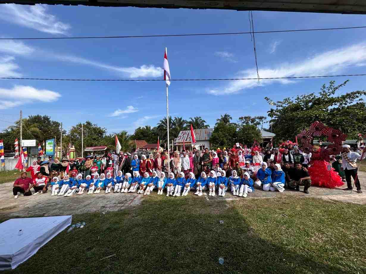 Peringatan HUT RI Ke-81 di Desa Sinar Jaya Berlangsung Meriah