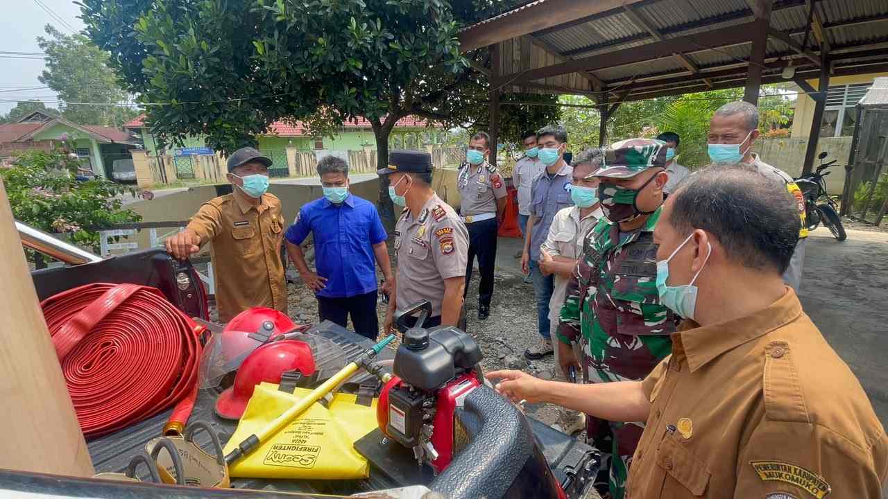 Polsek Lubuk Pinang Gelar Rakor Pencegahan dan Penanggulangan Karhutla