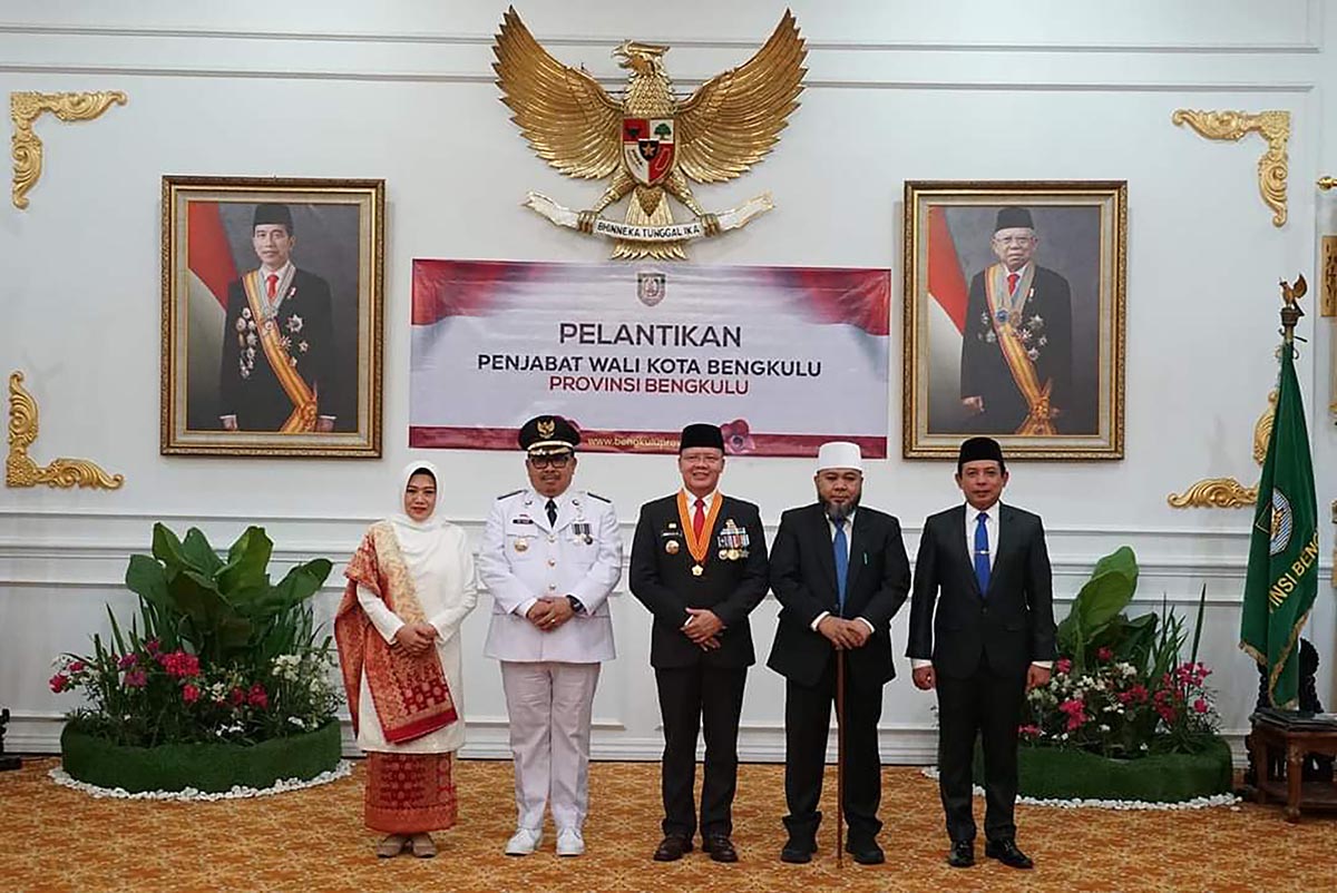 Masa Bakti Helmi Hasan - Dedy Wahyudi Berakhir, Arif Gunadi Jabat Pj Walikota Bengkulu