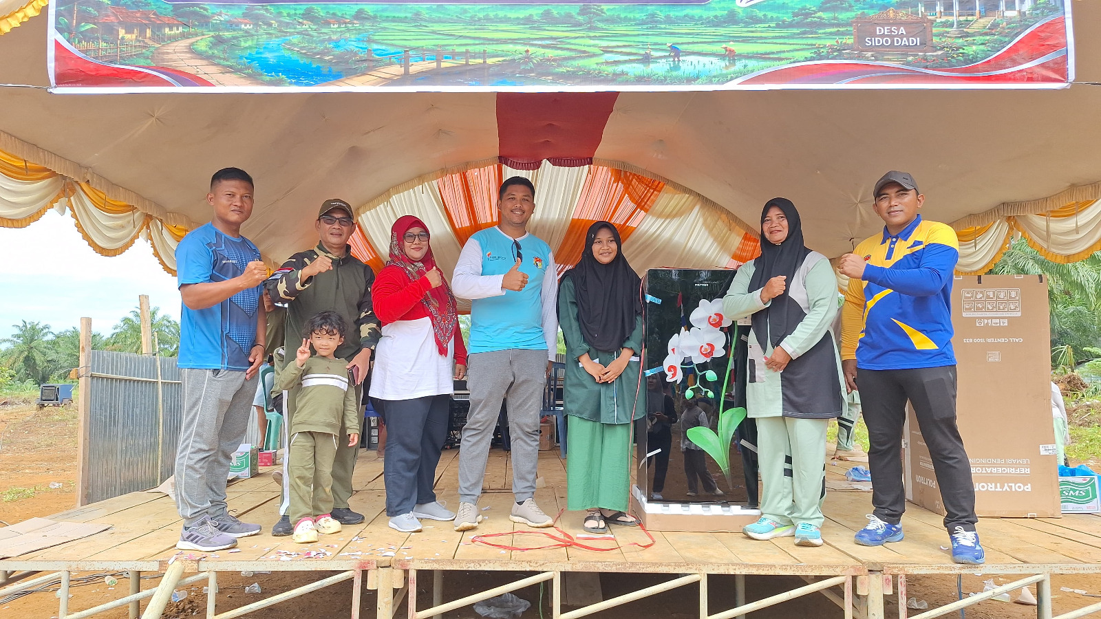 HUT Desa Sidodadi ke-19 Meriah dan Penuh Syukur
