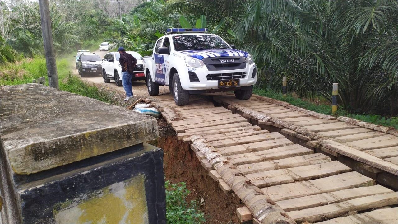 ﻿Jembatan Desa Makmur Jaya Segera Dapat Perhatian 