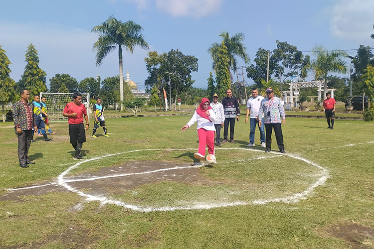 Wabup Membuka Turnamen Futsal Antar OPD