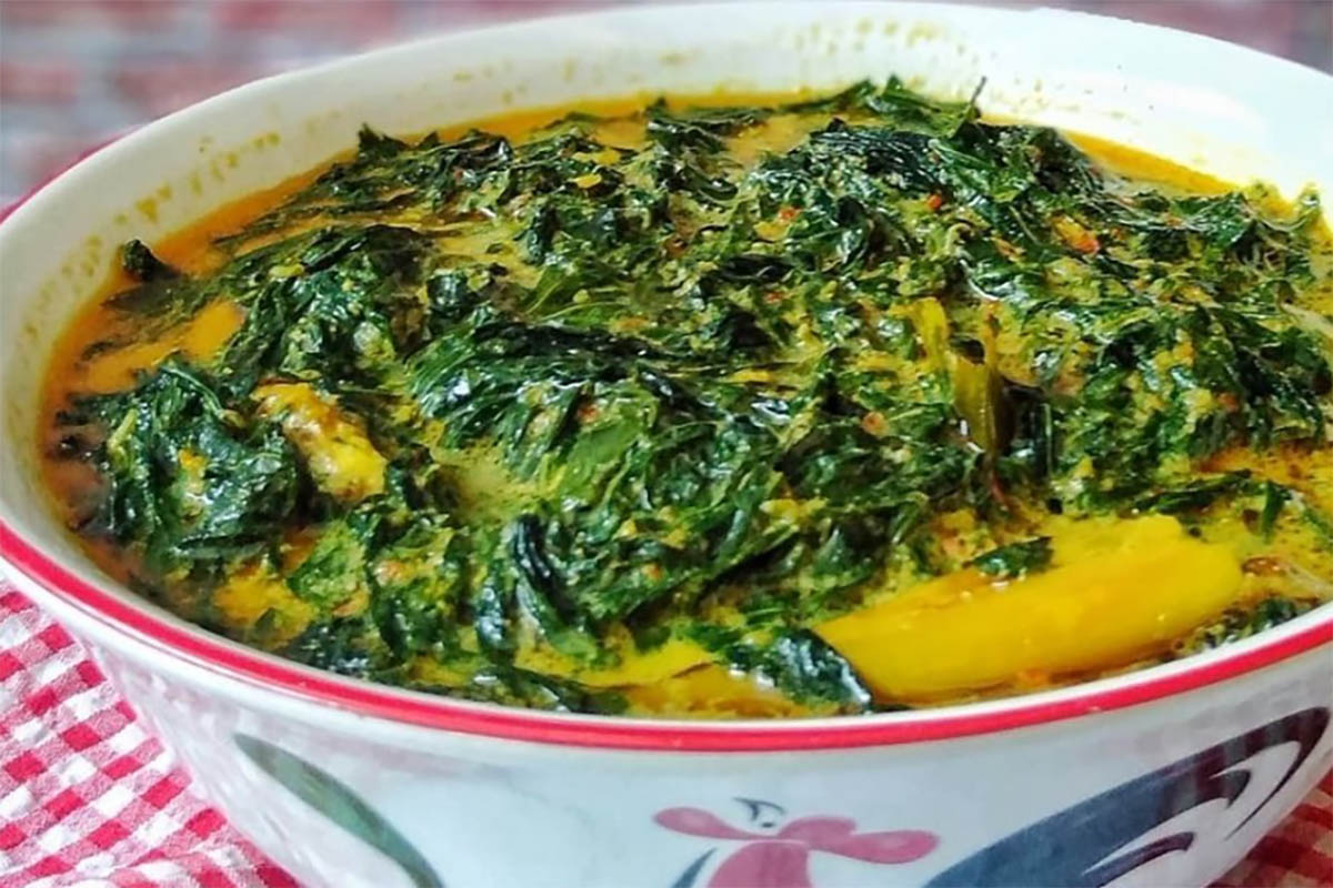 Tanpa Bawang Putih, Begini Resep Gulai Daun Singkong yang Lezat dan Sederhana