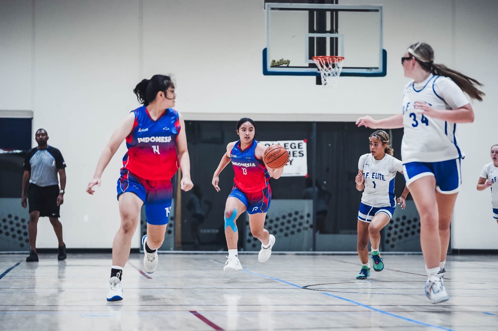 Juara Kompetisi Basket di Amerika, Tim Putri KFC DBL Indonesia All-Star Hebat