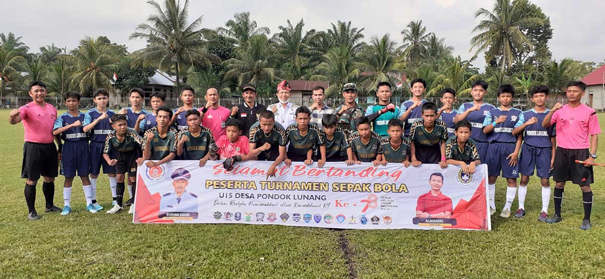 Perdana, Karang Taruna Budi Daya Gelar Ponlu Cup U-15  