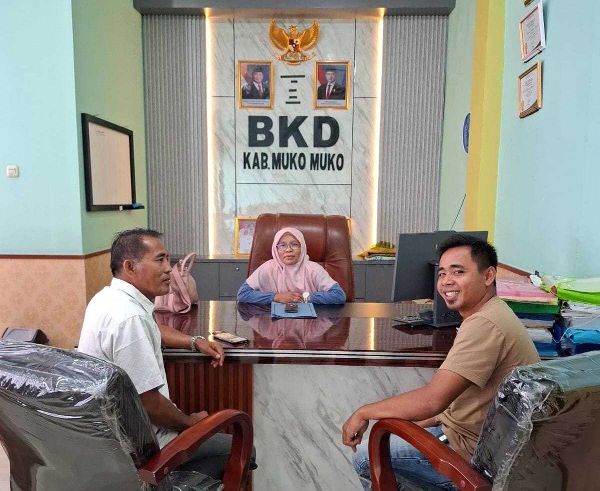 Fitri Anggota DPRD Provinsi Bengkulu Kunjungi BKD Mukomuko