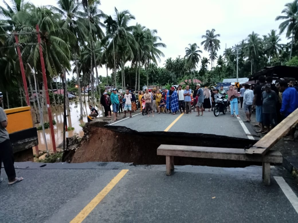 Jalan Nasional Bengkulu – Sumbar Putus, Ini Lokasinya