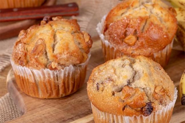 Bisa jadi Temen Nyantai atau Ngumpul Bareng Keluarga, Begini Resep Muffin Pisang