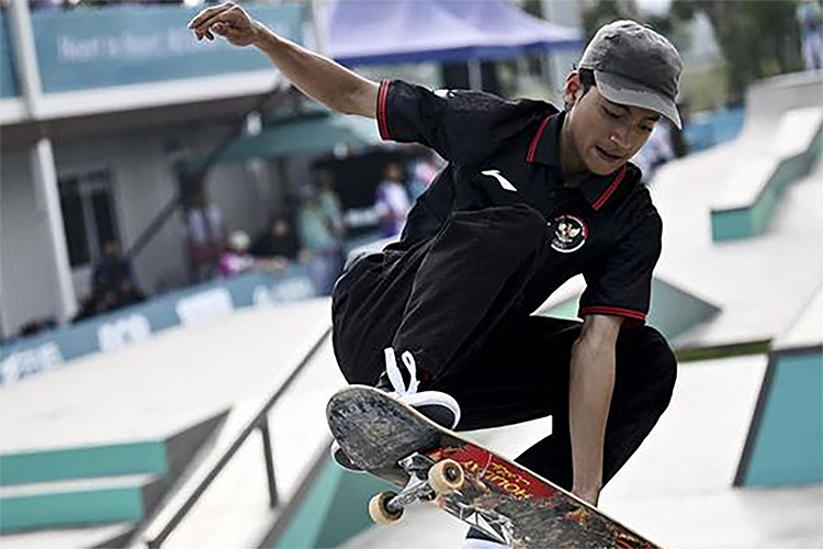 Sanggoe Darma Tanjung, Atlet Skateboard Raih Medali Perak di Asian Games yang Cuma Berlatih Seminggu