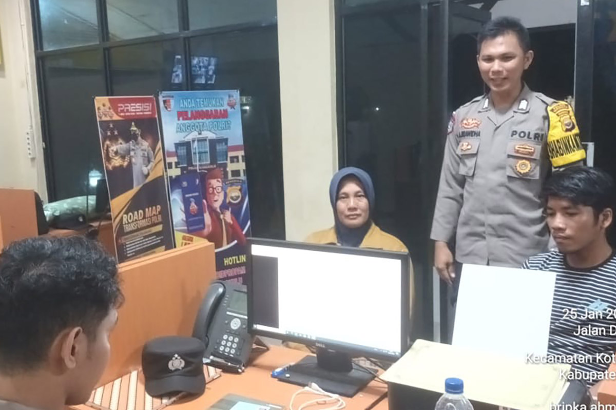 Benar Kata Polisi, Jangan Tinggalkan Kunci Kontak di Motor, Akhirnya Kejadian Begini