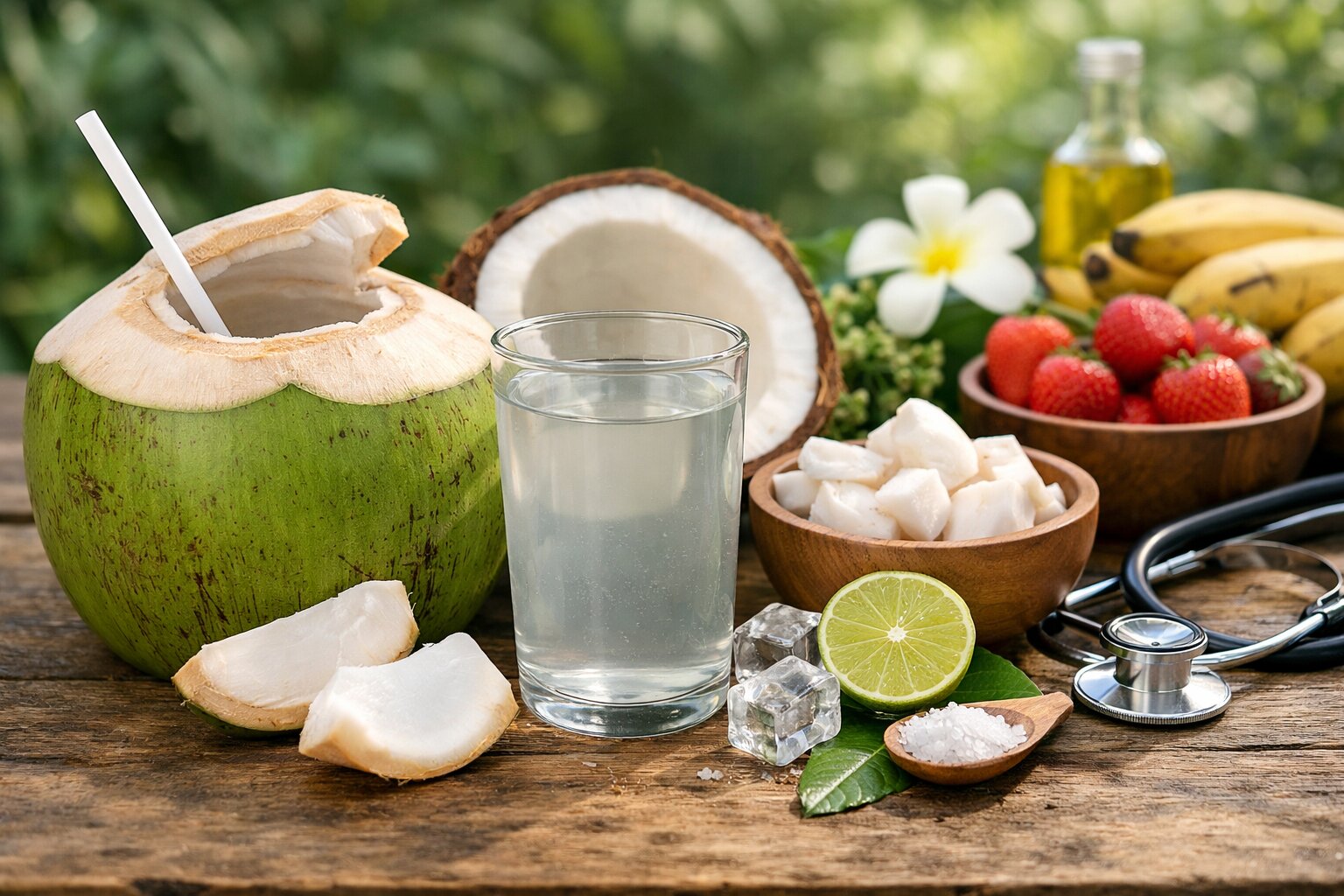 Manfaat Air Kelapa Muda bagi Kesehatan Tubuh