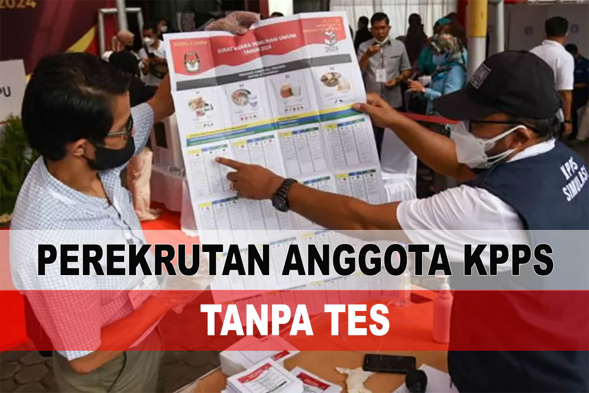 Tanpa Tes, KPU Minta PPS Utamakan Rekrut Anggota KPPS Berpengalaman 