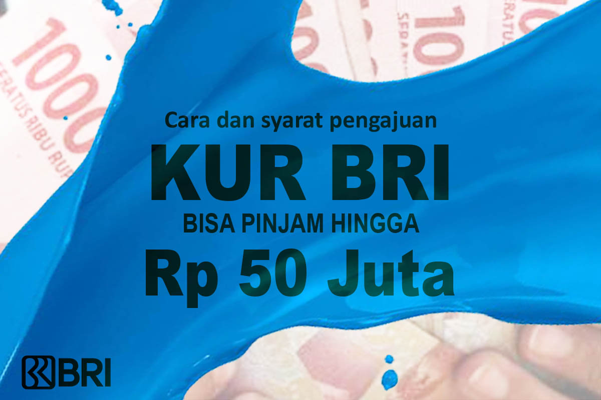 Pinjam KUR BRI Rp 30 Juta Hingga Rp 50 Juta, Cicilan Mulai Dari Rp 550 Ribu