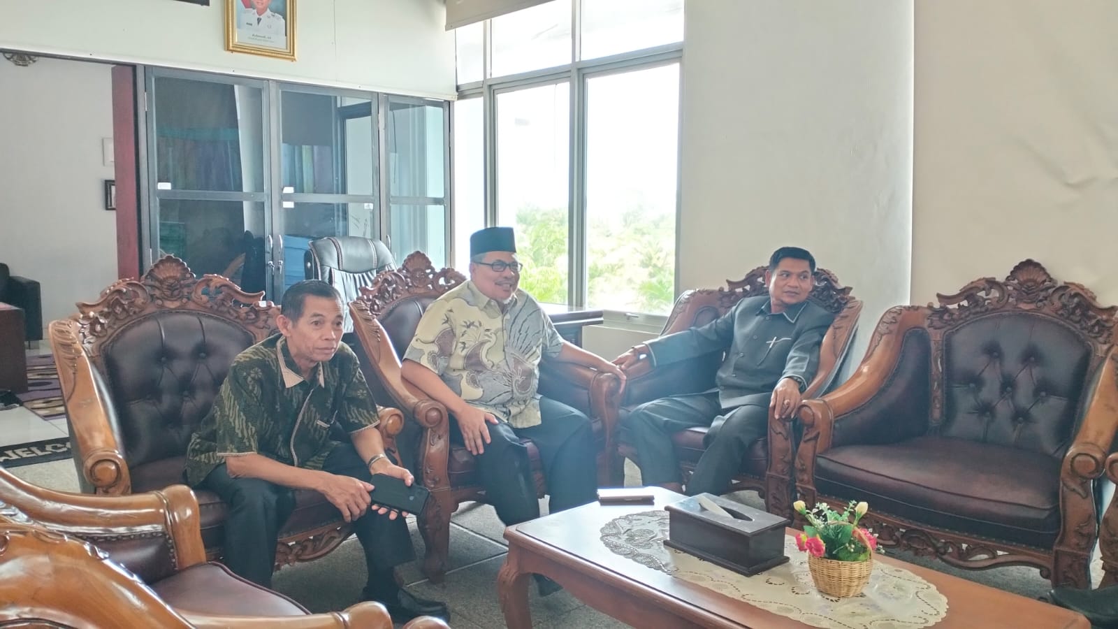 Pulang Kampung, Ketua DPRD Provinsi Sumbar Sowan ke DPRD Mukomuko 