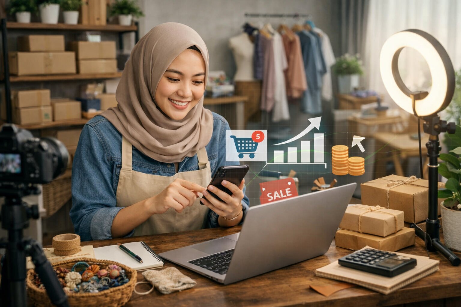 Cara UMKM Naik Omzet Lewat Digital di 2026, Peluang Cuan Terbuka Lebar