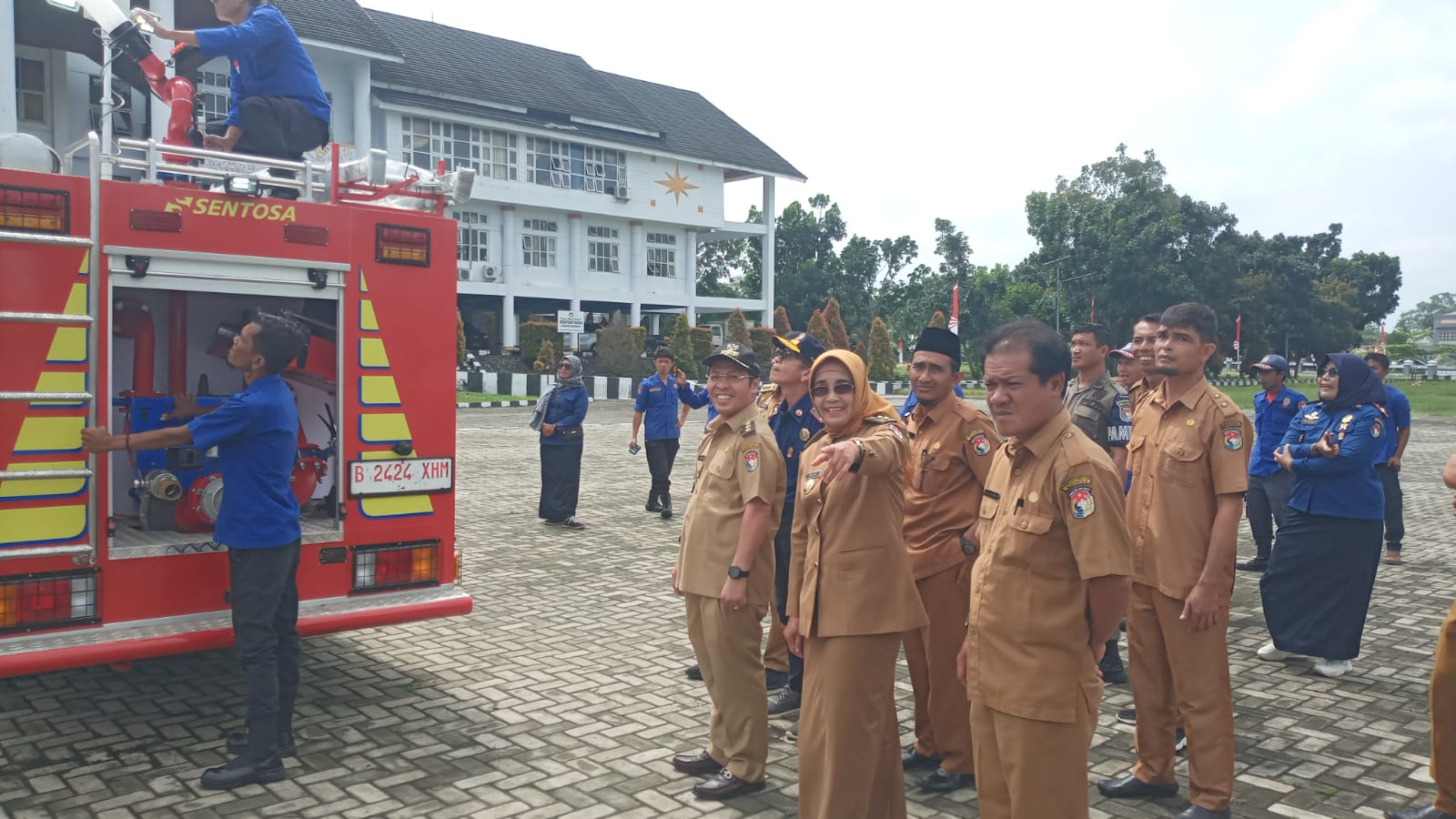 Mobil Damkar Baru Mukomuko Siap Beroperasi 