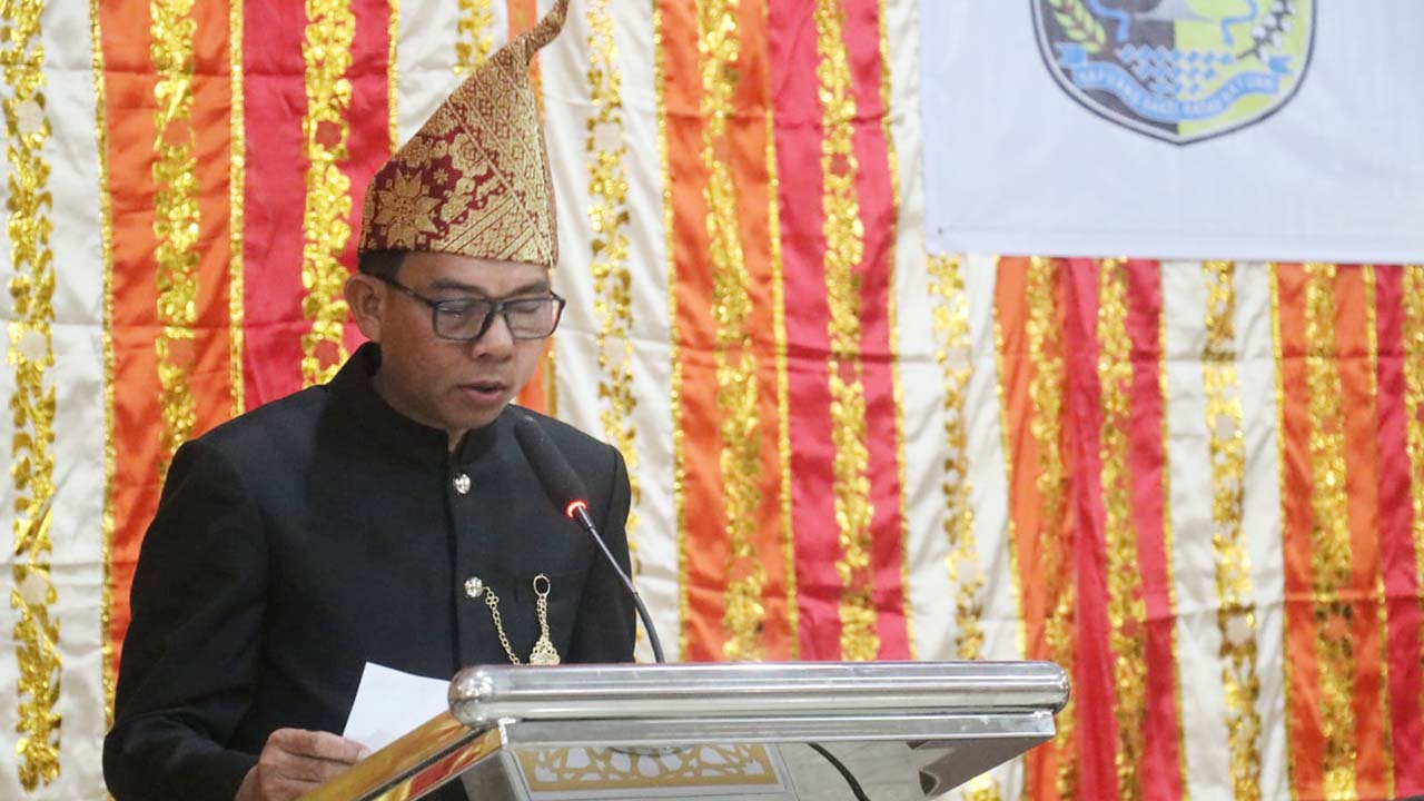 Pidato Wakil Bupati Mukomuko, Fokus Bangun Jalan, Laptop Guru Hingga Ponpes