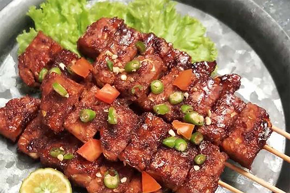 Resep Sate Tempe Pedas Manis yang Tak Kalah Nikmat, Menu Lezat dan Ekonimis