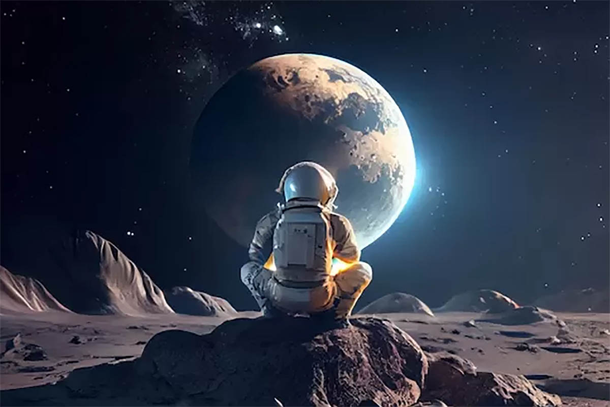 Bagaimana Cara Astronot Agar Tidak Tersesat Saat Berada di Luar Angkasa? Ternyata Pakai Cara Sederhana Ini