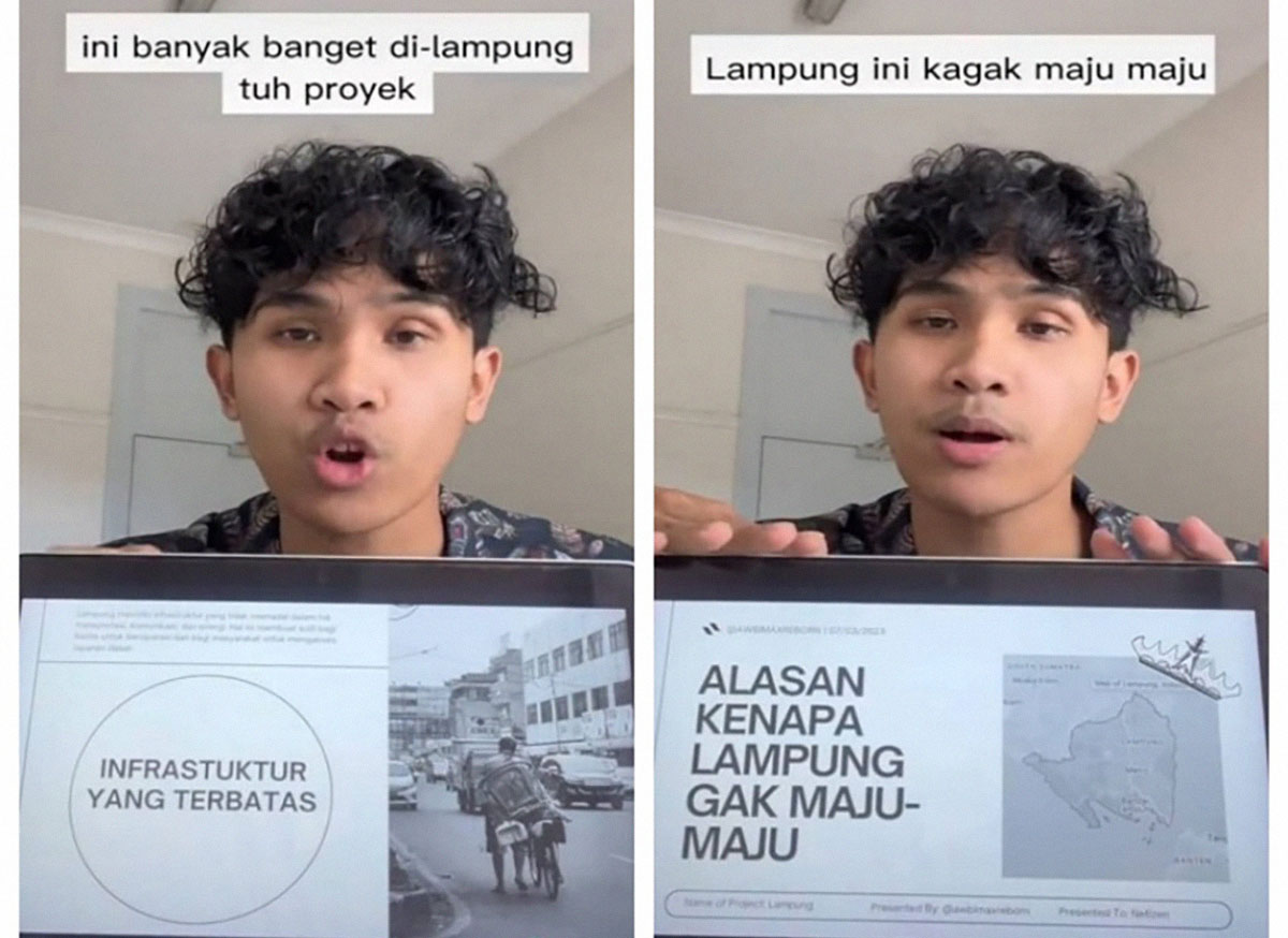 Sangat Disayangkan, Akun Tiktok Bhima Yudho Mahasiswa Asal Lampung Yang Viral, Kini Dibanned