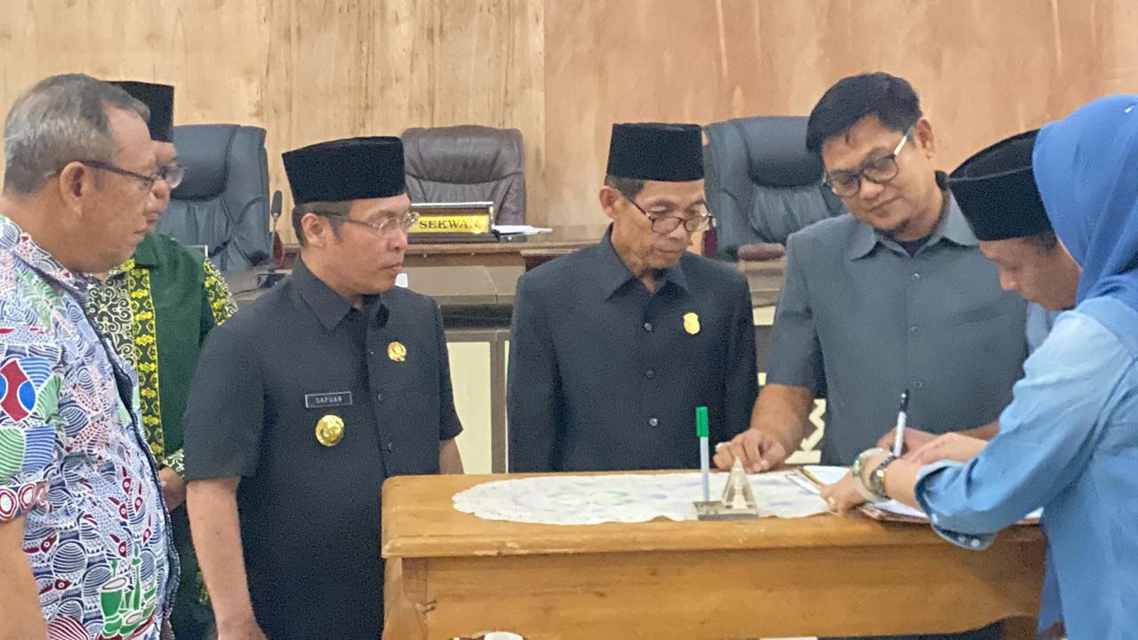 Anggaran Terakhir Pemerintahan Sapuan-Wasri, APBD Disahkan Rp 1 triliun