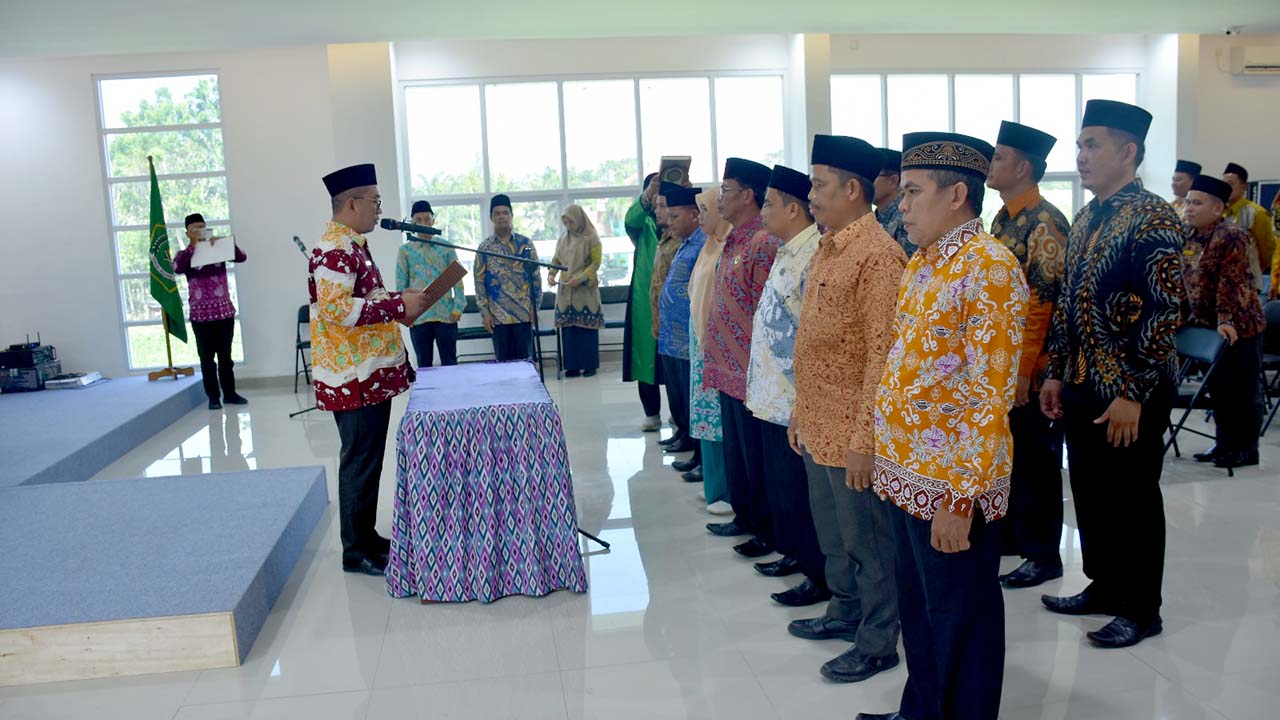 Mutasi Pejabat Bergulir, Belasan Pejabat Kemenag Mukomuko Bergeser