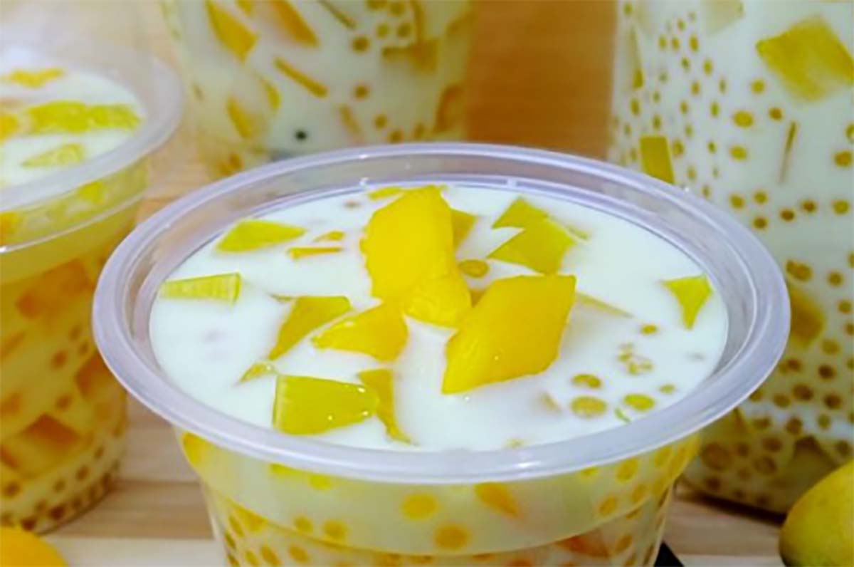 Nikmatnya Secangkir Minuman Manggo Jelly Drink, Begini Cara Membuatnya