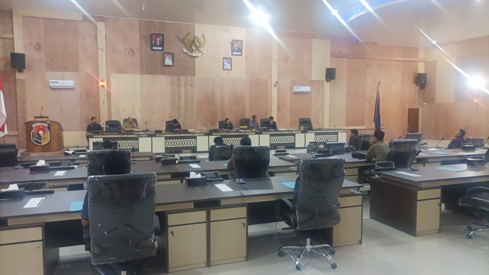 Sempat Ditolak Dewan, Bupati Serahkan nota Pengantar LKPJ 2022