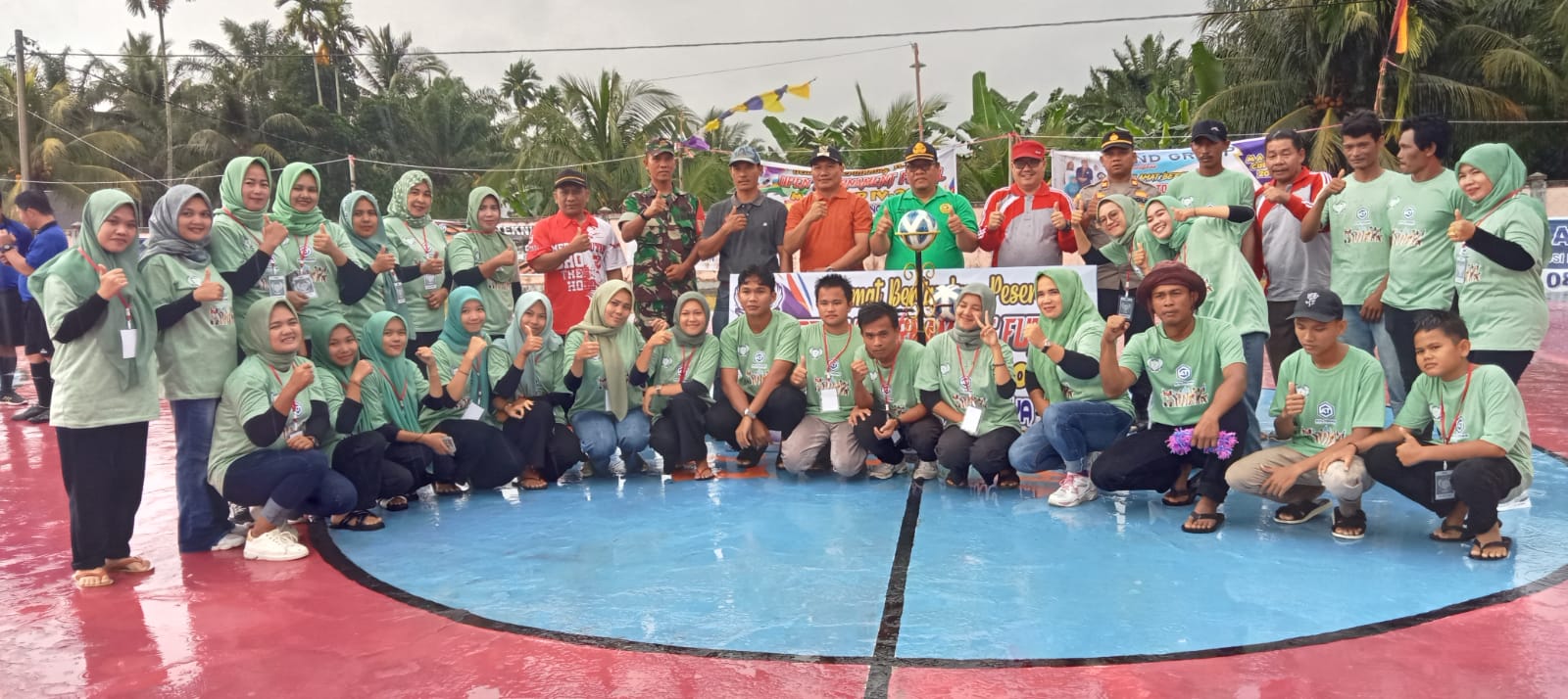 Plt Sekda Buka Turnamen Futsal di Mandi Angin Jaya 