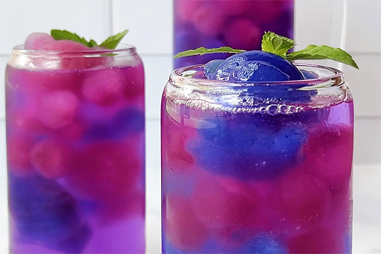 Menyegarkan dan Menyehatkan, Ini Resep Sparkling Butterfly Pea yang cantik