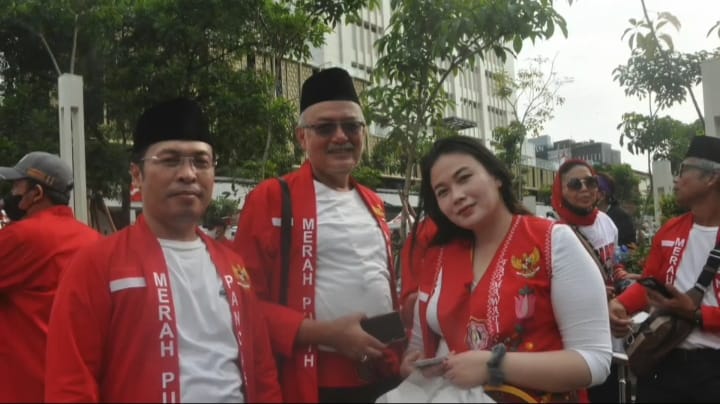 ﻿Hadiri Gelaran Kirab Merah Putih di Jakarta, Bupati Mukomuko: Momentum Mengenang Sosok Fatmawati 