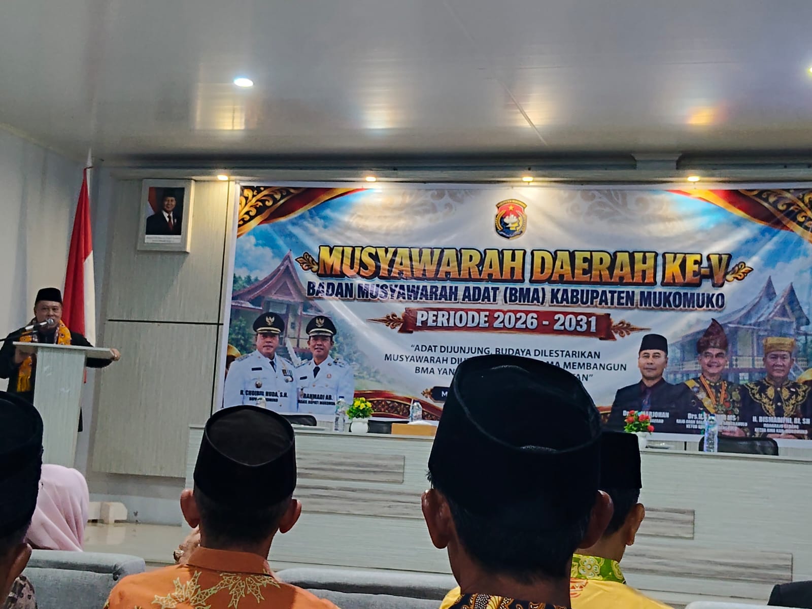 Amrin Terpilihan Sebagai Ketua BMA Kabupaten Mukomuko