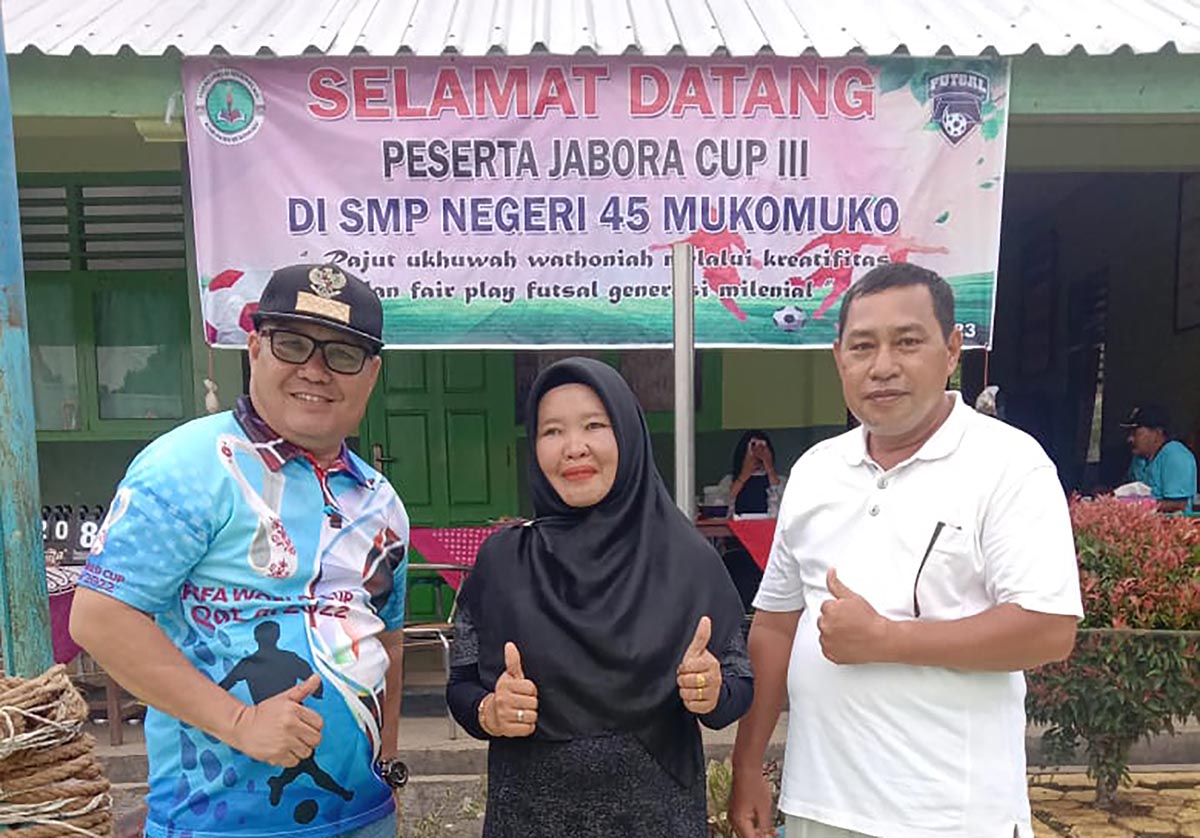 Unik, Kampanye Cinta Lingkungan Ala SMPN 45, Gelar Turnamen Futsal 