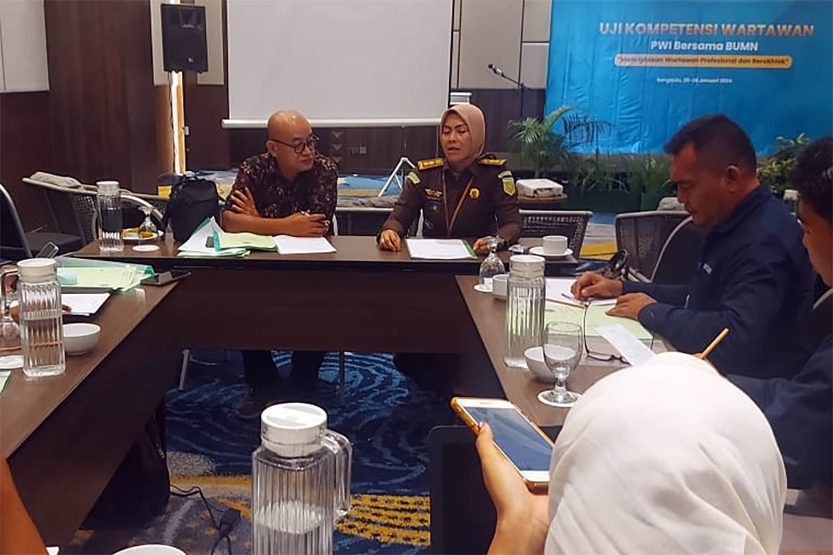 Disuport BNI dan ASDP, PWI dan BUMN Gelar UKW di Bengkulu dan Ini Pesertanya  