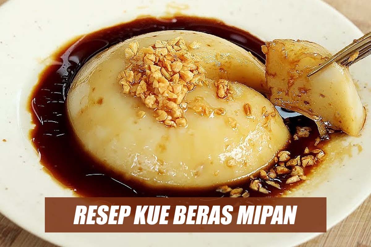 Cobain Kuliner Jadul Kue Beras Mipan, Begini Resep dan Cara Membuatnya yang Sederhana 