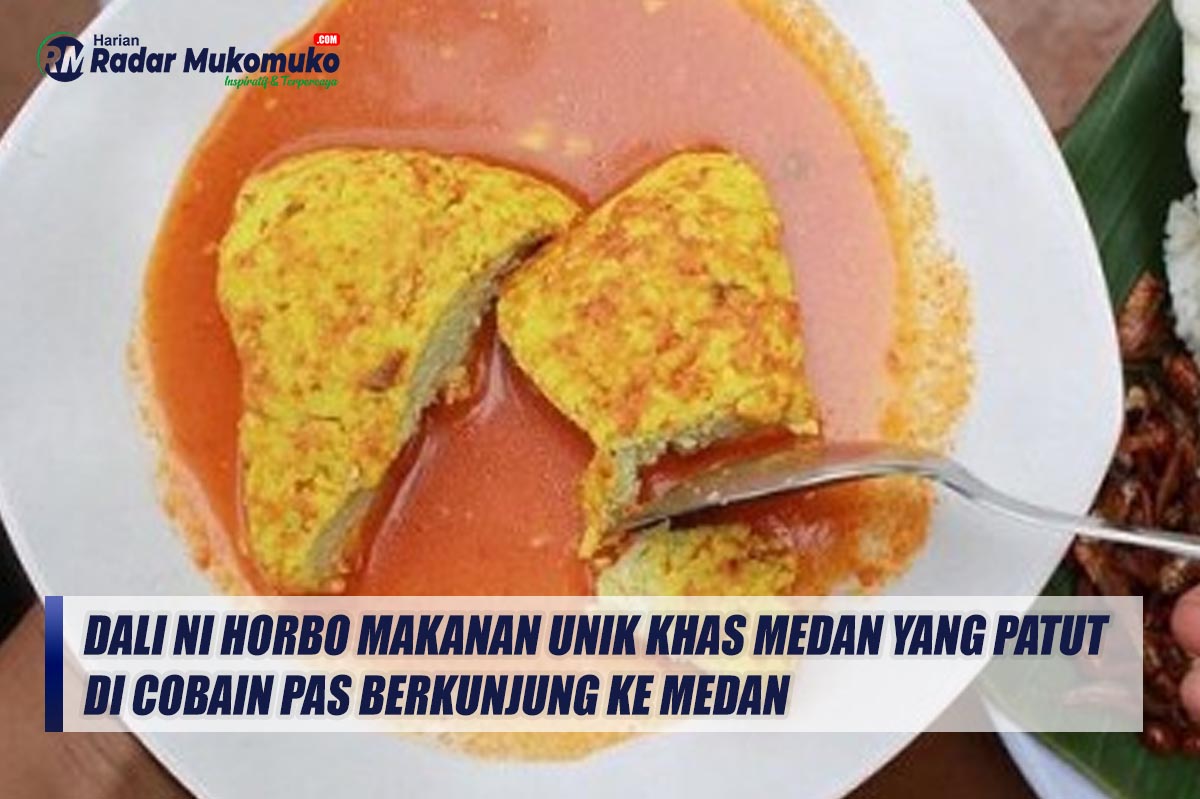 Dali Ni Horbo Makanan Unik Khas Medan yang Patut di Cobain Pas Berkunjung ke Medan
