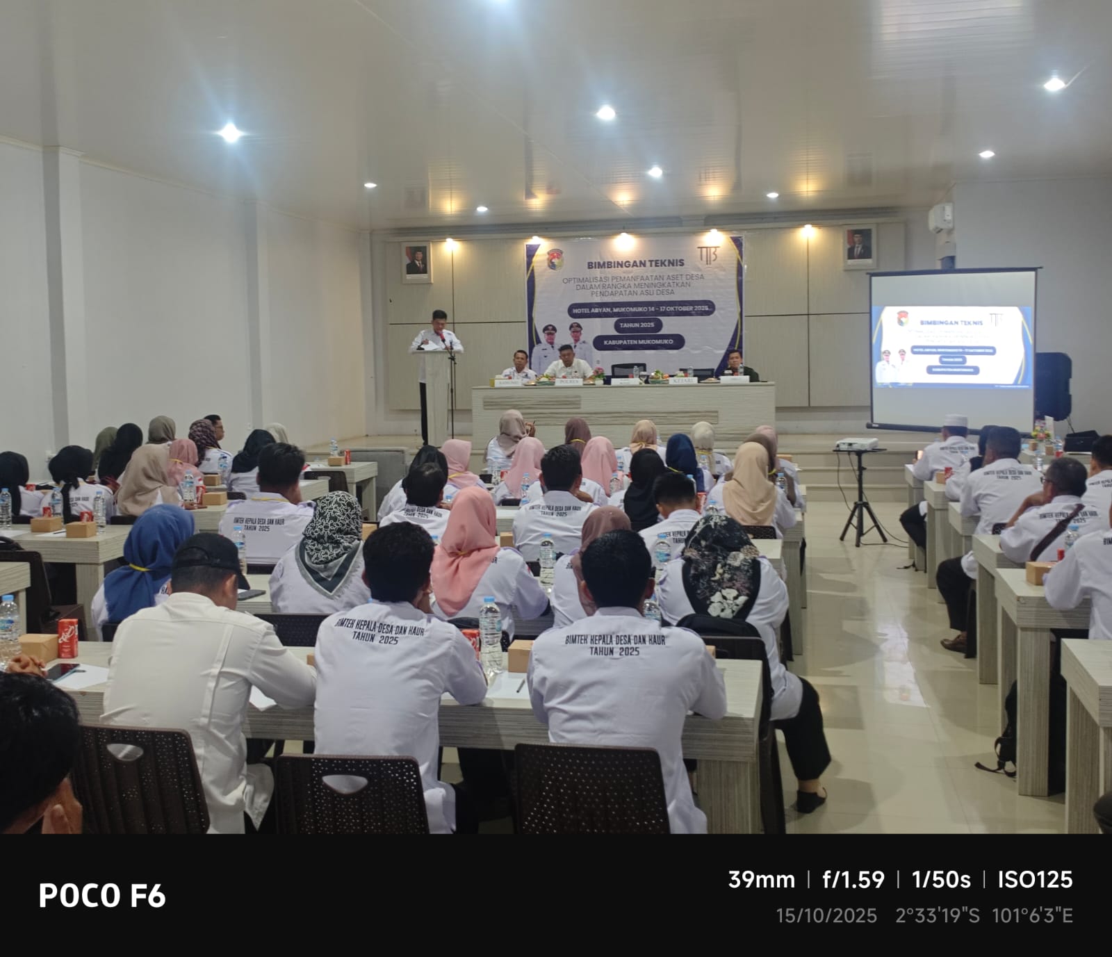 Aset Desa Diharapkan Menunjang PADes, Kades di Mukomuko Kembali Ikuti Bimtek